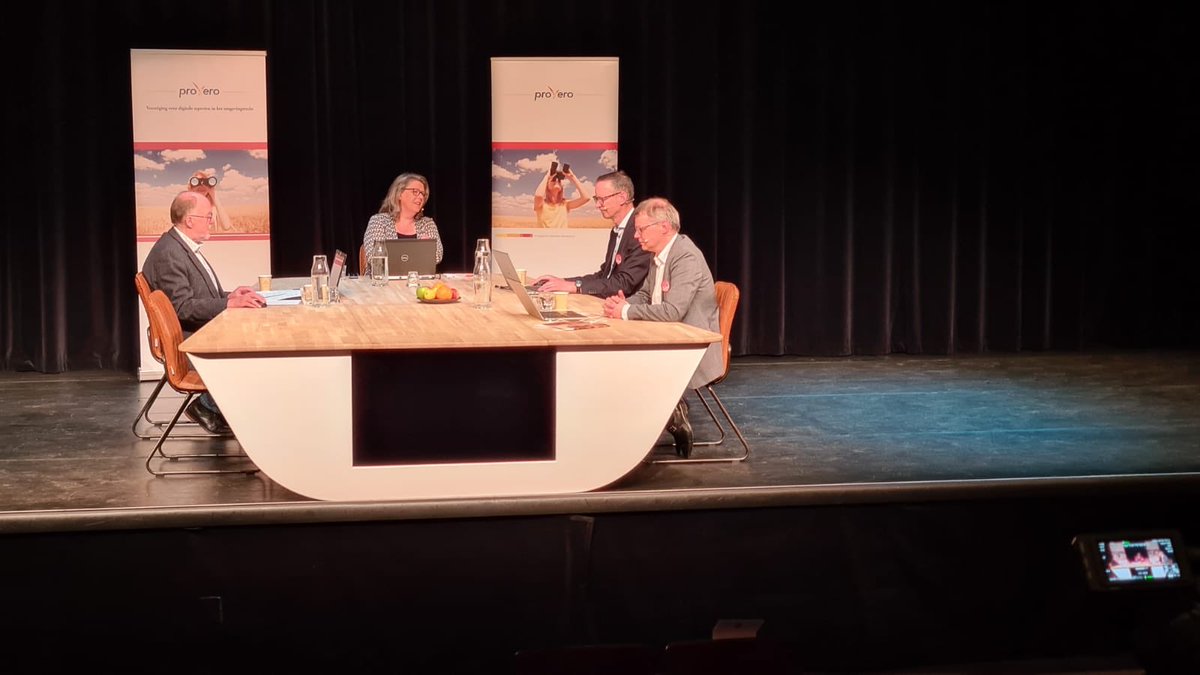 #Proverocongres2021 is gestart met de ALV. Nu door met het rondetafel gesprek.