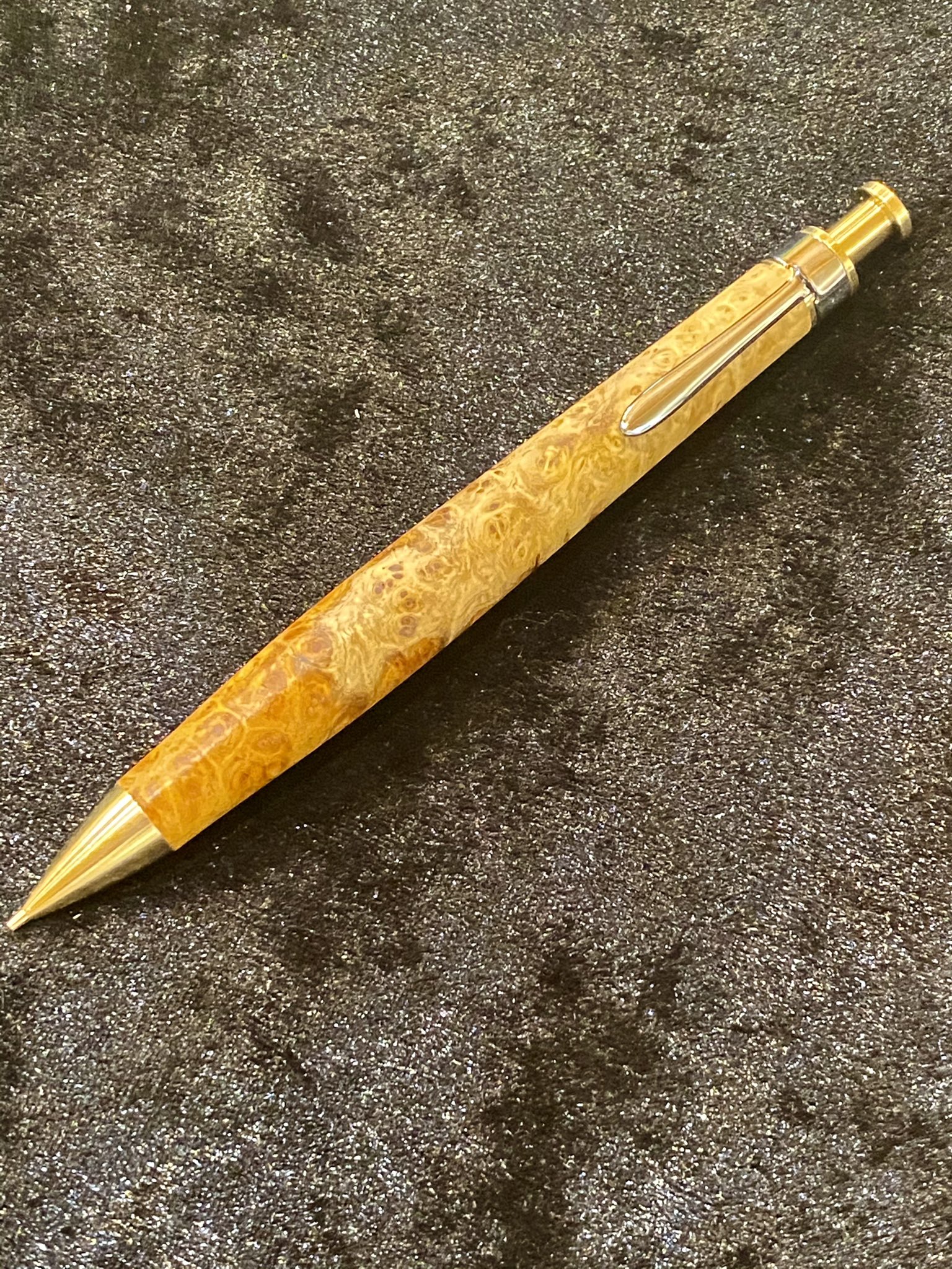 本日のみ価格 こぶた工房 極上花梨紅白 白瘤 超希少