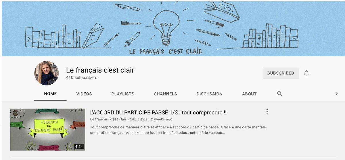 a_happy_teacher's tweet photo. Chaine créée par @lefrancaisClair bien sûr ! 😅 Abonnez-vous ! https://t.co/MW3tgZBcLa