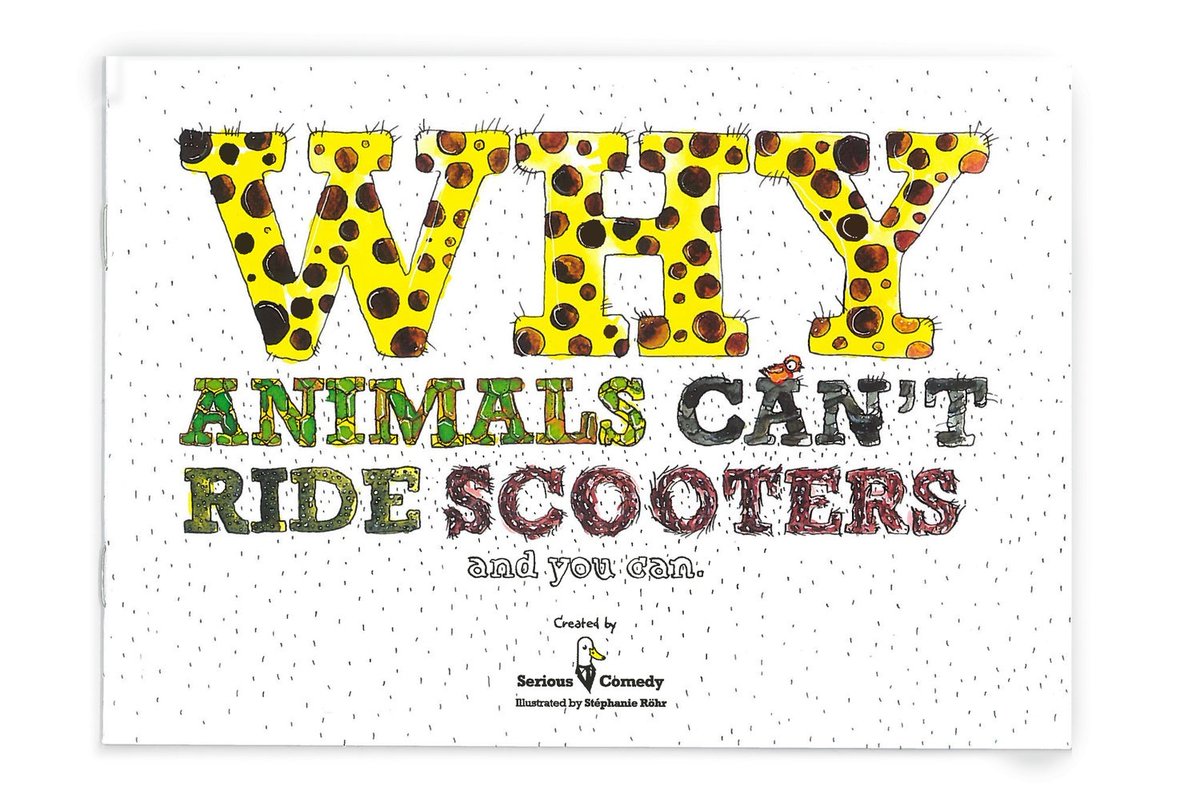 Every Reception child in #Knowsley should have received their copy of this book about how to stay safe on scooters. The book takes a look at why animals wouldn't be able to ride scooters safely and explains how children can #KnowsleyRoadSafety
