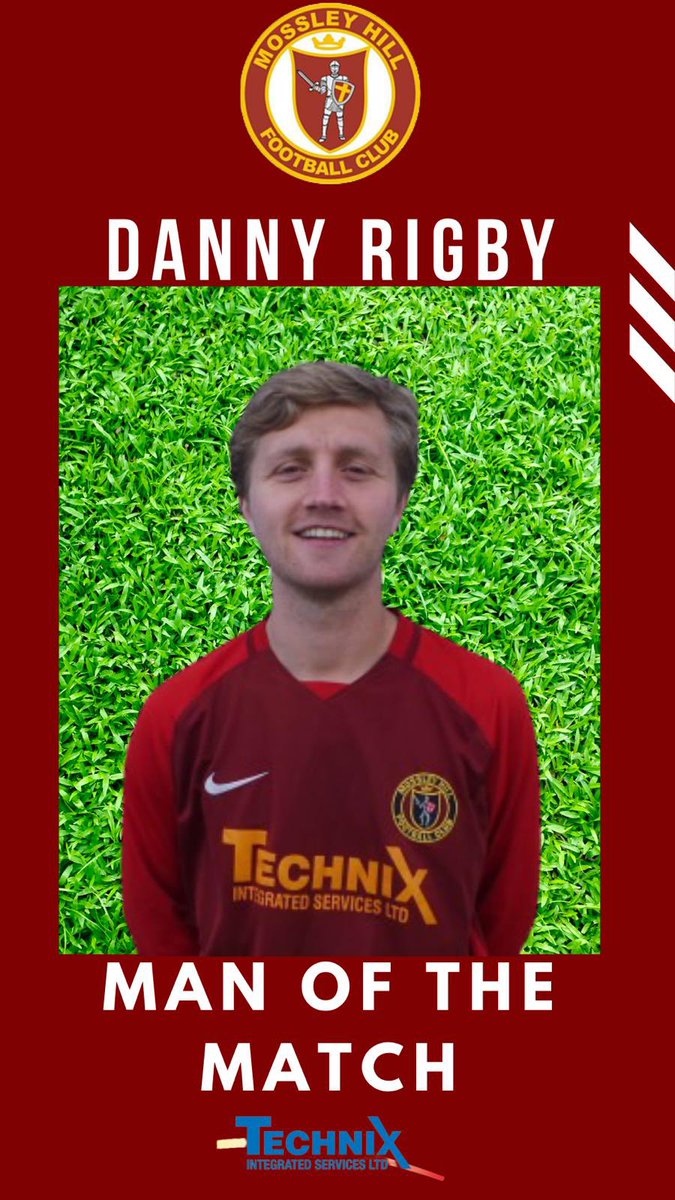 MossleyHill_FC's tweet photo. Not our best performance but finals are about winning! Outstanding grit from our lads who beat @marshalls_fc 1-0 in the @WestCheshireLge Pyke Cup Final thanks to a screamer from @OwenCassidy968. Man of the match performance from Danny Rigby who was faultless!! Outstanding fellas https://t.co/YbBqcJvrPY