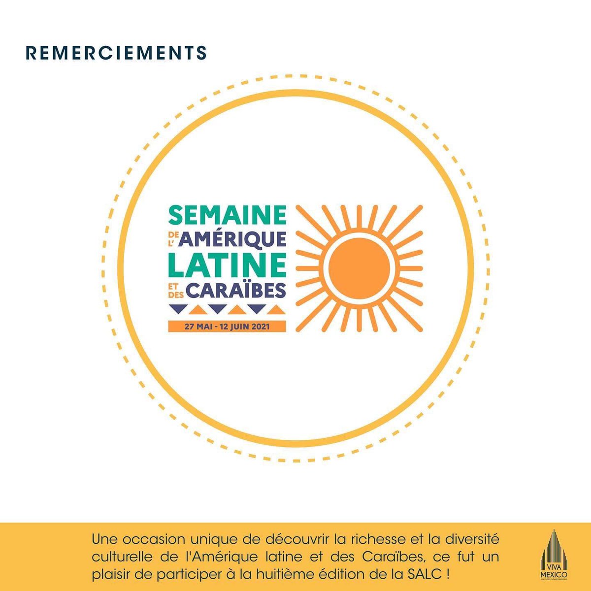 Hoy inicia la <a href="/SALC_Occitanie/">Semaine de L'Amérique Latine&Caraïbes en Occitanie</a>, donde más de 350 eventos culturales, científicos, políticos, económicos y festivos, se llevarán a cabo hasta el 12 de junio. 

Estamos muy felices de formar parte de esta celebración.
👇
bit.ly/34mJ8eE
#salc2021 #losolvidados #danzón