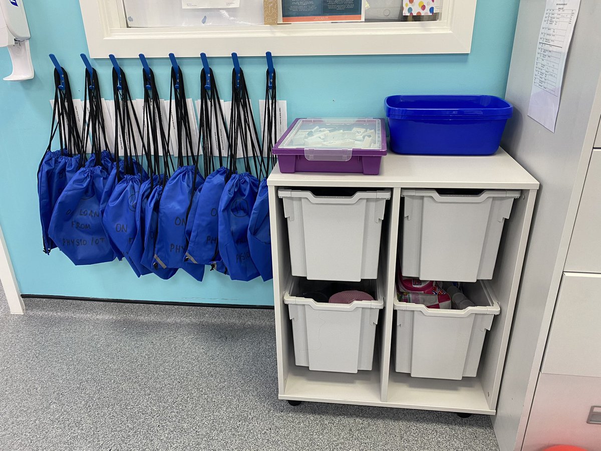 RebeccaQuayle2's tweet photo. Our upper limb rehabilitation packs are ready to roll out! @ward6strokeunit  Patients will be loaned the equipment along with an exercise pack for them to  practice using their hand between therapy sessions both independently and with the help of our rehab support workers! @BTHFT https://t.co/pK99Fh3mzL
