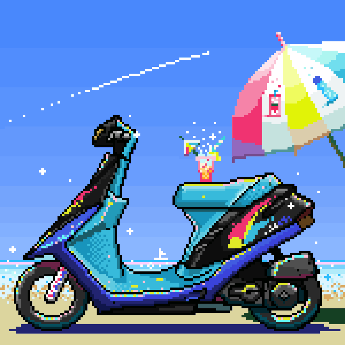 サイトウ Af28 Sr Se Pixelart Illustration イラスト好きな人と繋がりたい イラスト好きさんと繋がりたい 原付 原チャ 旧原チャ バイク好きと繋がりたい バイク乗りと繋がりたい