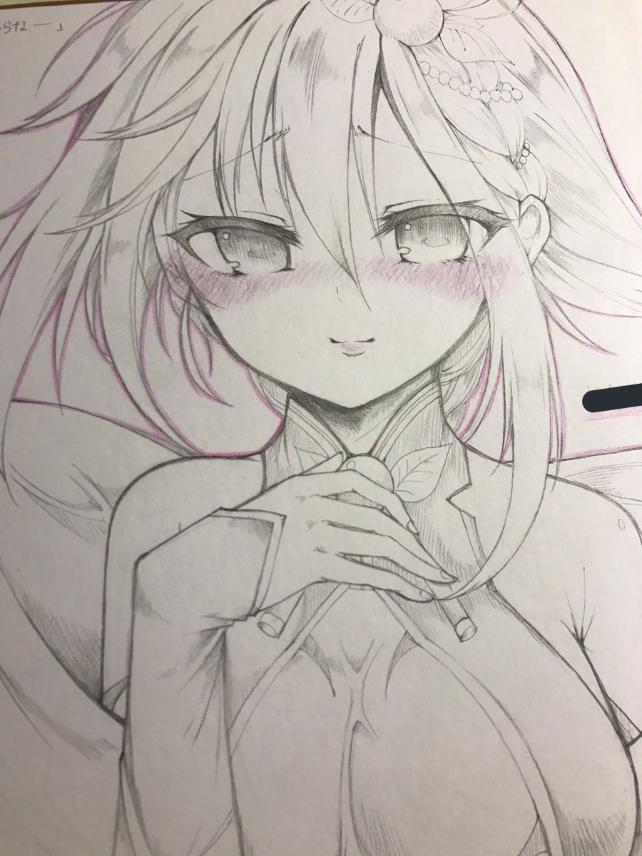 最近色紙描いてるのでお気に入りのやつ再 