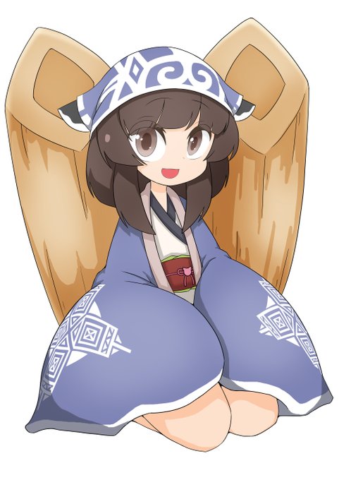 アイヌ柄きりたん 立ち絵 / りもた さんのイラスト #nicoseiga #im10752210 https://t.co/COcQybAwTH 
完成!たぶんこれでいいはず!
(*^^*) 