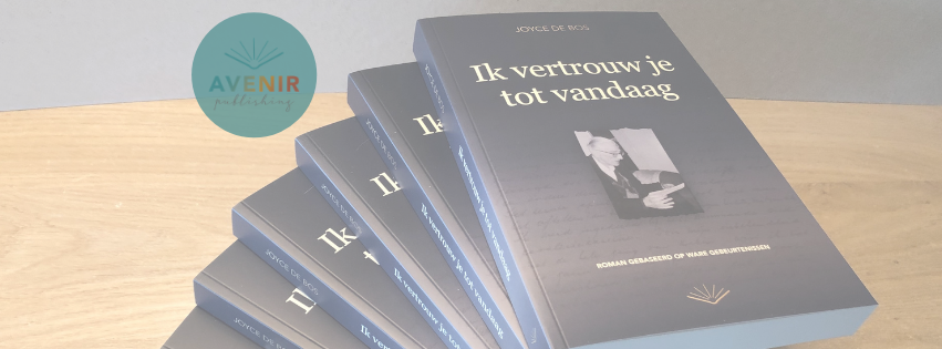 'Wie de slachtoffers van de oorlogen van vandaag (en hun nakomende generaties) beter wil begrijpen adviseer ik dit boek “Ik vertrouw je tot vandaag“ van Joyce de Bos te lezen.' - Cees Biezeveld over het boek van Joyce.

Lees de volledige brief: avenirpublishing.nl/nieuws/