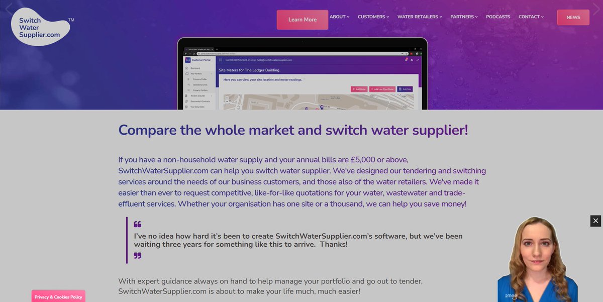 SwitchWater_UK's tweet photo. Check Out The UK's Fastest Growing Digital Business Water Price Comparison Site #Water #Switchwatersupplier #Switchwater #Comparethewholemarket #Sustainability #Switchandsave @Ofwat @CCWvoice @H2OGlobalNews  @H2OBuildingServ @EMA_org @MeucEvents  
https://t.co/X1fSuAL3vm https://t.co/EIFUPaBL7Y