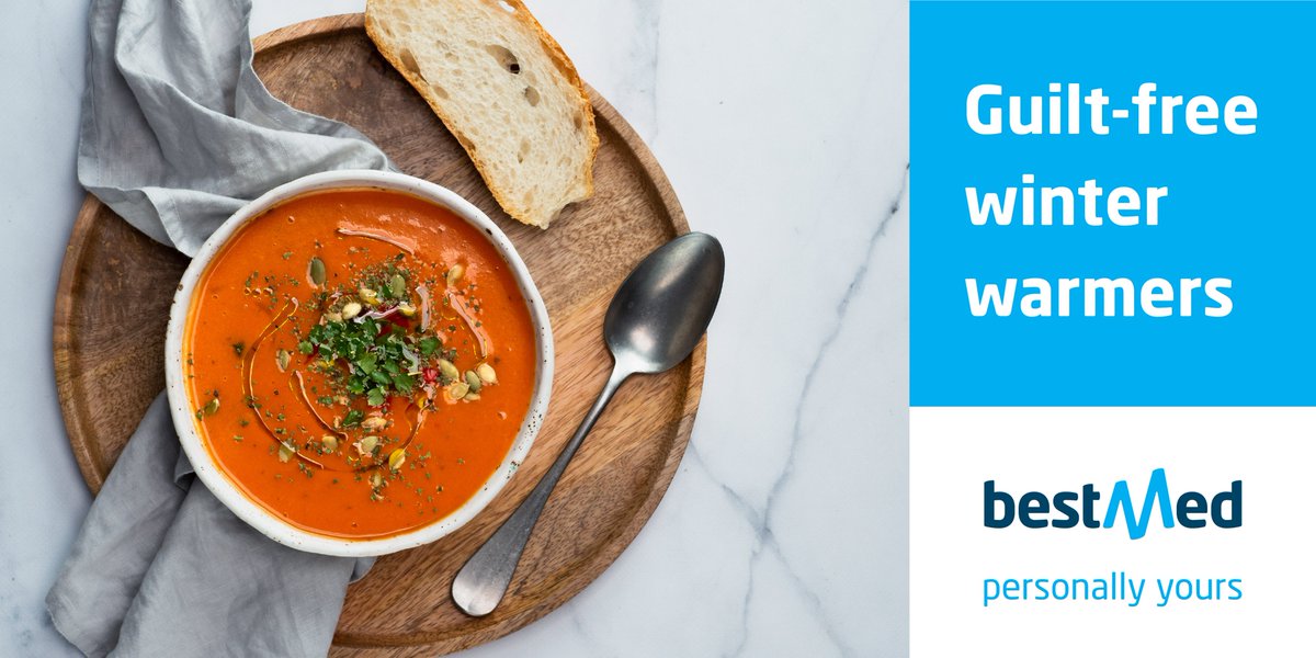 Eating to keep warm but don't want to gain #weight?Try <a href="/BestmedScheme/">Bestmed</a>'s #dietitian approved #guiltfree #winterwarmers.

Find delicious #soup #recipes here: bestforyou.bestmed.co.za/guilt-free-win…