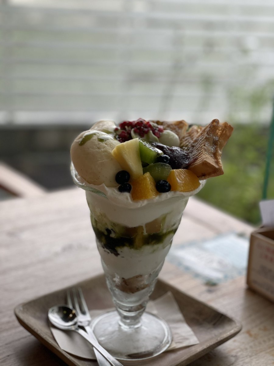 たい焼きパフェ たい焼きパフェ