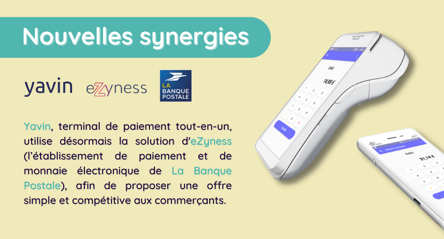 #Fintech : Bravo aux équipes <a href="/yavinpaiement/">Yavin</a> x #eZyness x <a href="/LaBanquePostale/">La Banque Postale</a> pour ce partenariat win-win !