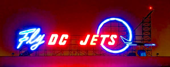 Fly DC Jets Neon Sign tweet media