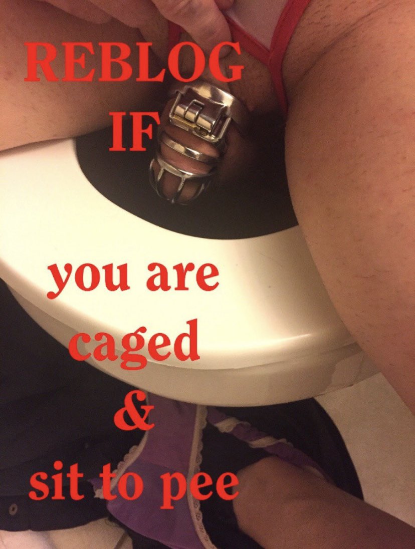 XenaSession's tweet image. Retweet 👗👙👗👙 
✨If you are caged and sit to pee