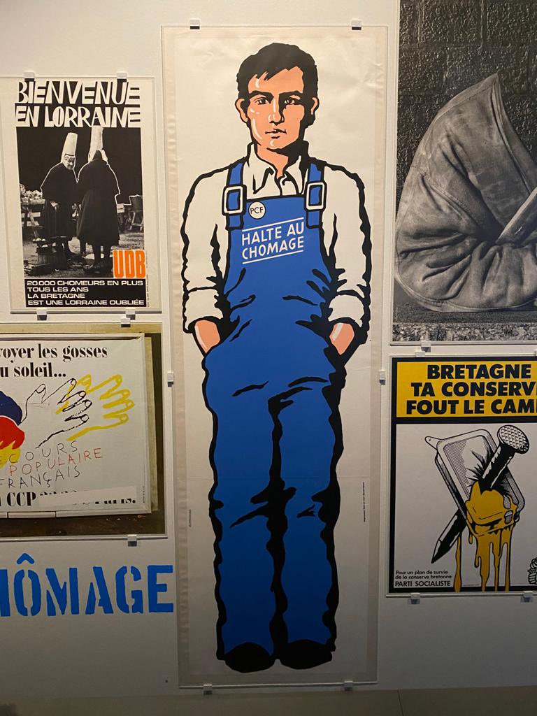 nathalieappere's tweet photo. Après plusieurs mois d’attente, l’exposition « Face au mur » est enfin ouverte au public au @museedebretagne. 30 ans de contestations sociales, de luttes écologiques et de combats politiques racontés à travers des affiches engagées et militantes. À voir ! https://t.co/PgTYY8ipgN
