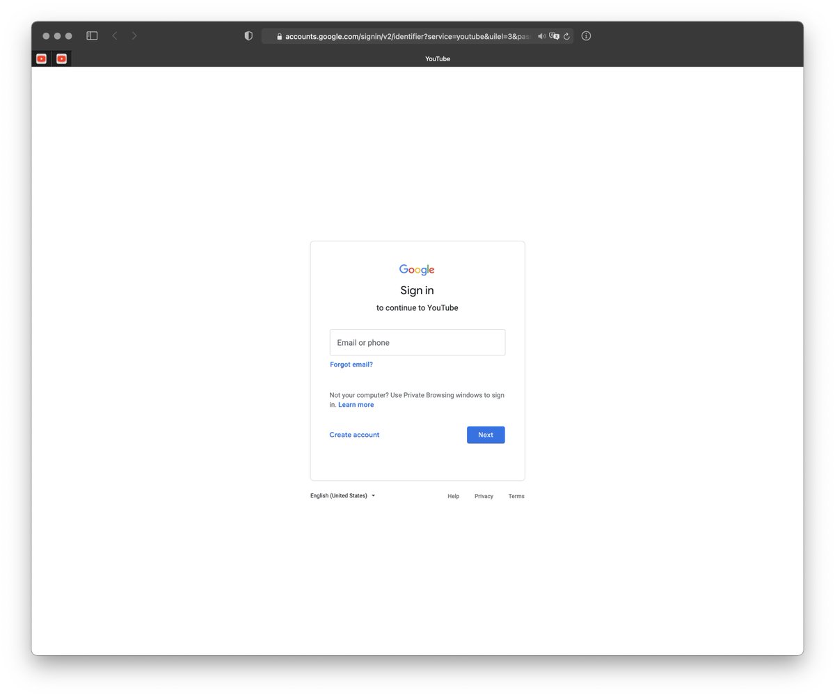 Minja_Rin's tweet image. 用Safari的“Pin”功能避免视频网站登录提示影响观看
用网页看视频,经常看到一半被登录提示打断。如果登陆提示出现在新页面中(比如YouTube),可以通过“Pin”让它在新标签页里开启,避免影响看视频
#macostips