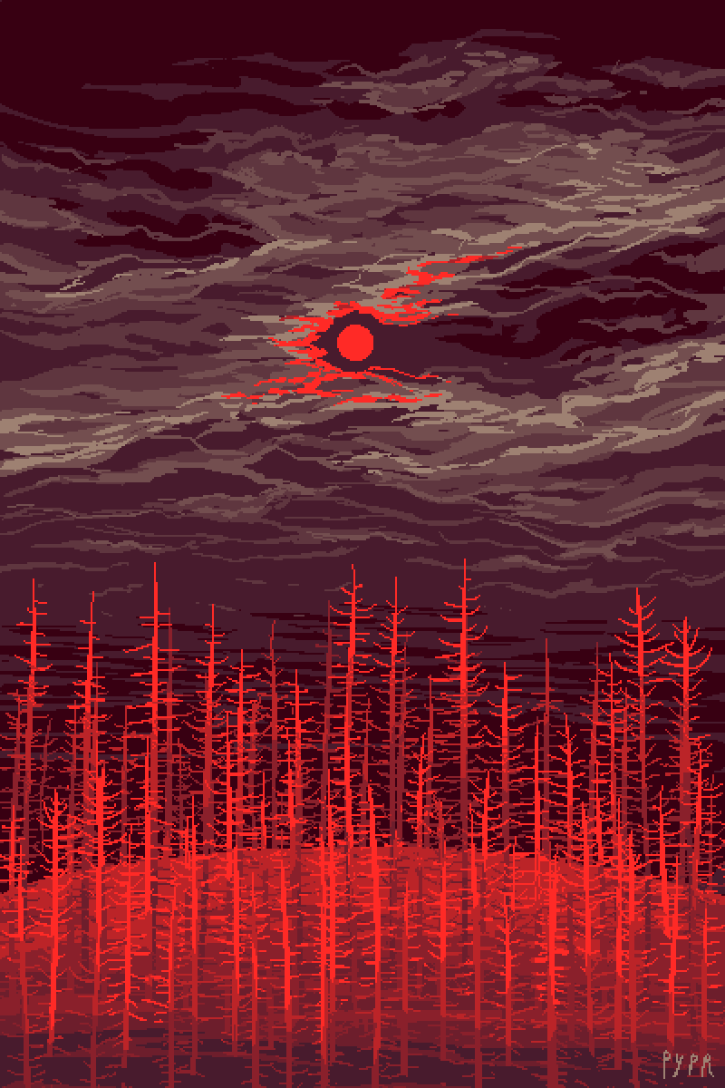 pyprart's tweet photo. My first @Pixel_Dailies entry, #bloodmoon. 9 colors

#pixel_dailies #pixelart #pixelartist #darkart https://t.co/pkpYpbqWiP