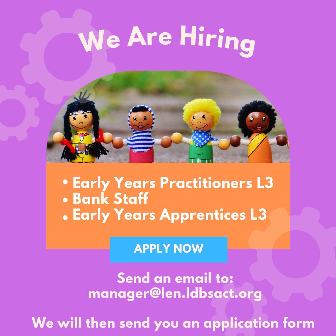 LittleEngN17's tweet photo. We are hiring at Little Engineers Nursery. Do you or do you know someone who is looking for a job in childcare. Contact us for more information #newbeginnings #jobseekers #childcare #tottenham #LittleEngN17 https://t.co/KfIK0BUqPK