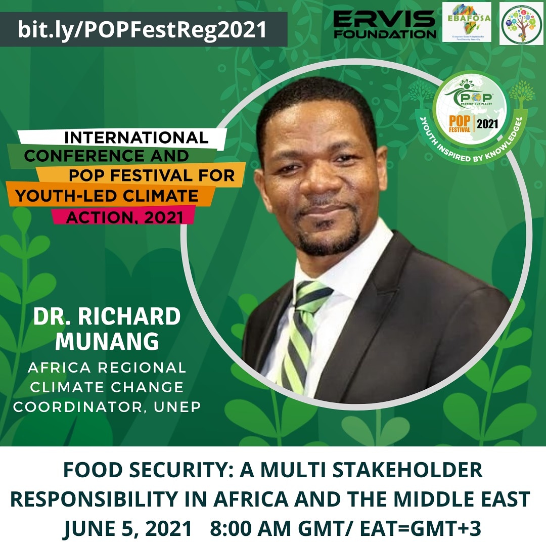 LugandaDavid's tweet photo. June 5, 🌍 #POPAfrica
Don't miss this event Dr @RichardMunang will be speaking at a multi-stakeholder responsibility in #Africa and Middle East on key issues like food systems, food security and climate action @ervisocean
https://t.co/vpgGJdjZQo https://t.co/ZwZ7MxJRsS