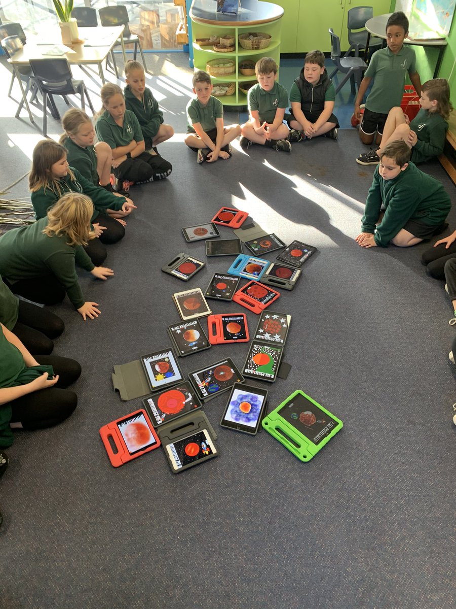 Koru6_2022's tweet photo. Today we activated our curious and creative muscles as we sketched the amazing Super Blood Moon.  #bromleyschoolnz https://t.co/k4Qcb6XEcW