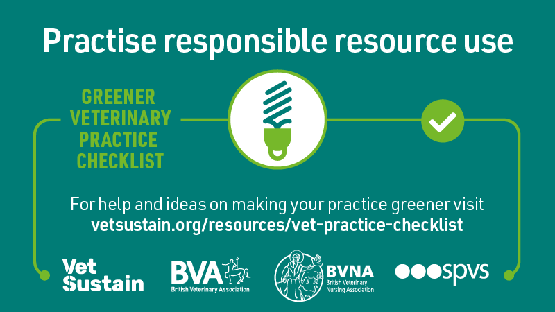 BritishVets's tweet photo. Want some inspiration on how to use resources more responsibly at your practice? 🌿Take a look at the Greener Veterinary Practice Checklist for some ideas! https://t.co/CrGnokpmjR #GreenTeamVet https://t.co/TVsYDOxRFw