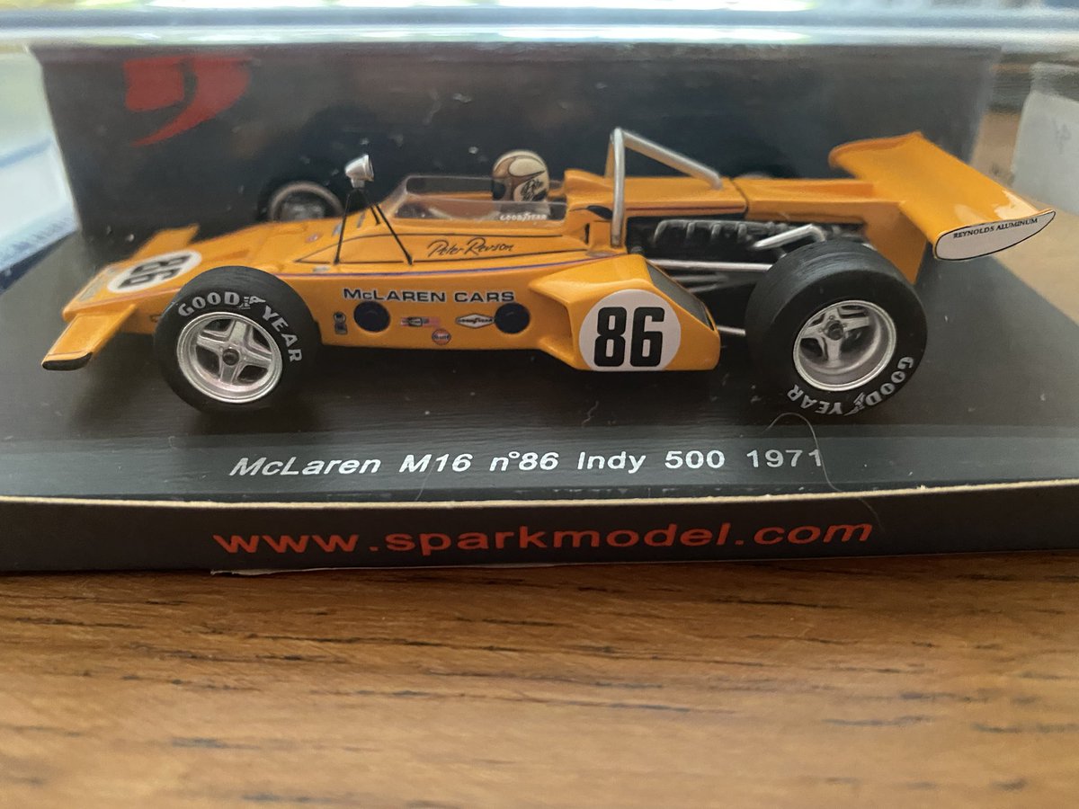 Nibor206's tweet photo. Gelukkig heb ik nog plaats. 😄
#modelauto #hobby #f1 #Indy500 https://t.co/Hy7FufaN87