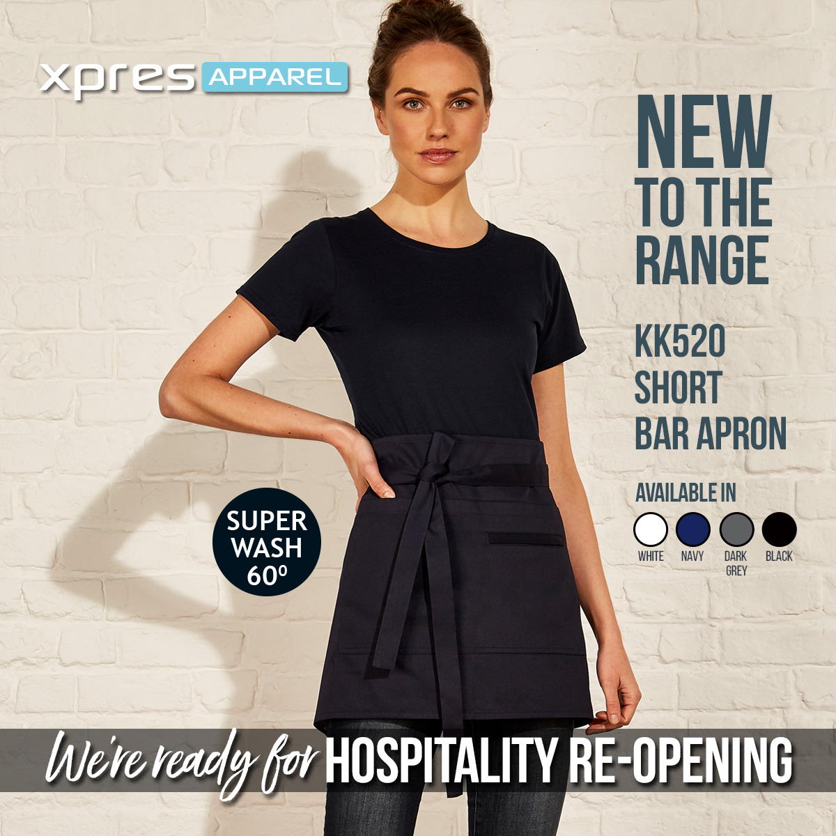 vanillaffp's tweet photo. Our new KK520 Bargear Short Bar Aprons are constructed from 65% polyester 35% cotton and are available in a vast range of colours, suitable for use throughout all hospitality sectors.
https://t.co/pFNxhShZNw
#printing #sublimation #hospitality #aprons https://t.co/CWALFuN6cx