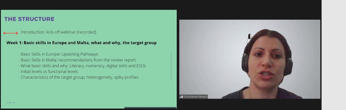 <a href="/FChristianne/">Christianne Fenech</a> presents the new Maltese non-formal education programme developed by their Ministry of Education focussing on the Upskilling Pathways Recommendation. 

#EAAL <a href="/EU_Commission/">European Commission</a> <a href="/aontas/">AONTAS</a> <a href="/ecemakarca/">Ecem Akarca</a> #AdultLearning