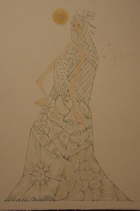 #正直もっと伸びても良かったと思う自信作を晒す見た人もやる大学生の頃に描いた、何気ない絵かなぁ。伸びて欲しいと言うか、こんな感じのも描くんだってこと知って欲しいなぁ。#イラスト #絵 #水彩画 