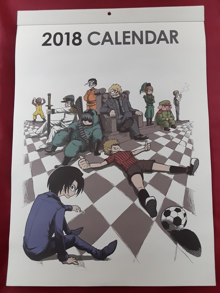 〇〇の主役は我々だ 2018 カレンダー