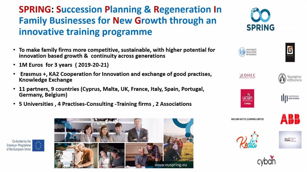 EUSPRINGProject's tweet image. Partners of @EUSPRINGProject had the honour to be invited to speak at the #efbweek2021 yesterday about Regenerative succession for recovery and growth. @PZPoutziouris moderated the panel with @saltomaselli, @ranialabaki &amp;amp; Peter Jenner