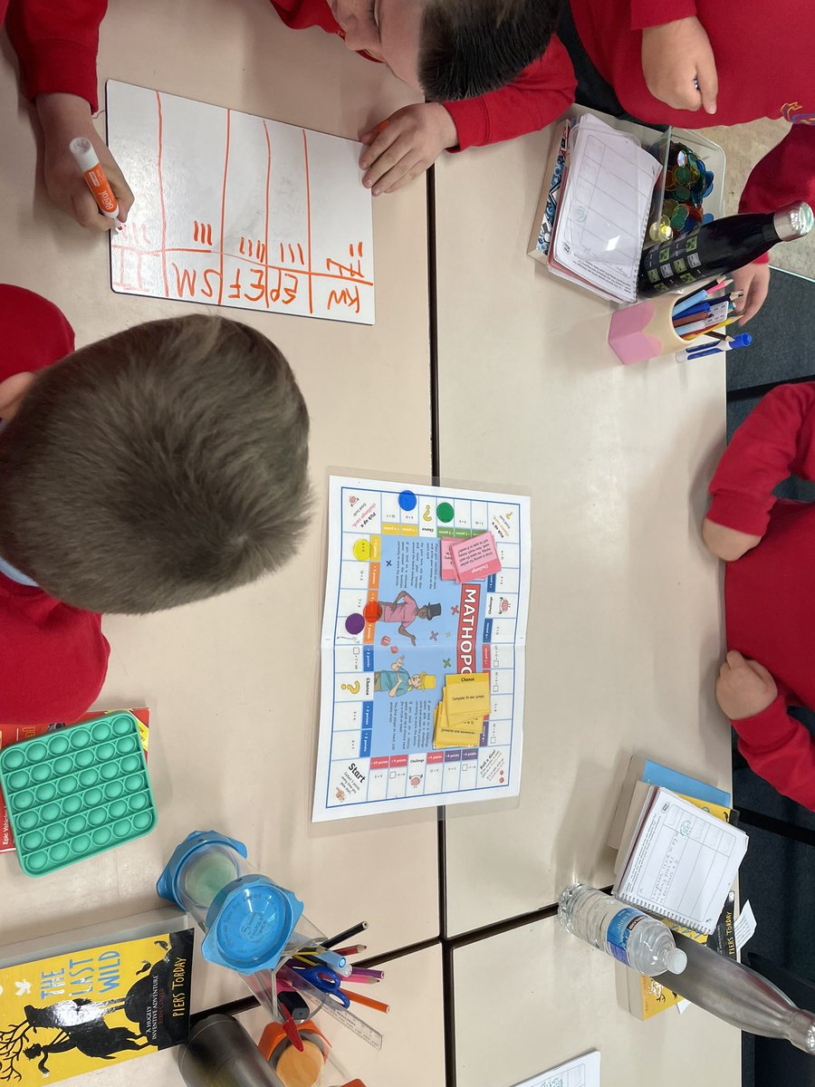 Class4_StDavids's tweet photo. Some fun times tables practice this morning for our Y5โs ๐ @LT_Trust @Haigh_St_Davids #mathopoly https://t.co/1ljj129jdG
