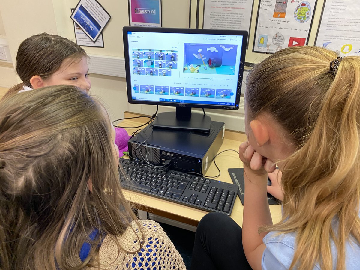 MillerCrags's tweet photo. Busy start to the morning editing our own stop motion animations for #thinklikeanengineer https://t.co/NkVTZvT0a6