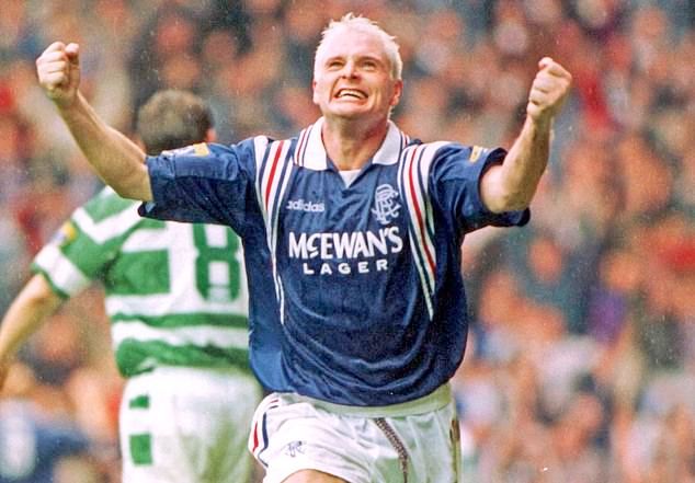 Happy Birthday Paul Gascoigne from The Rangers Former Players Benevolent Club 