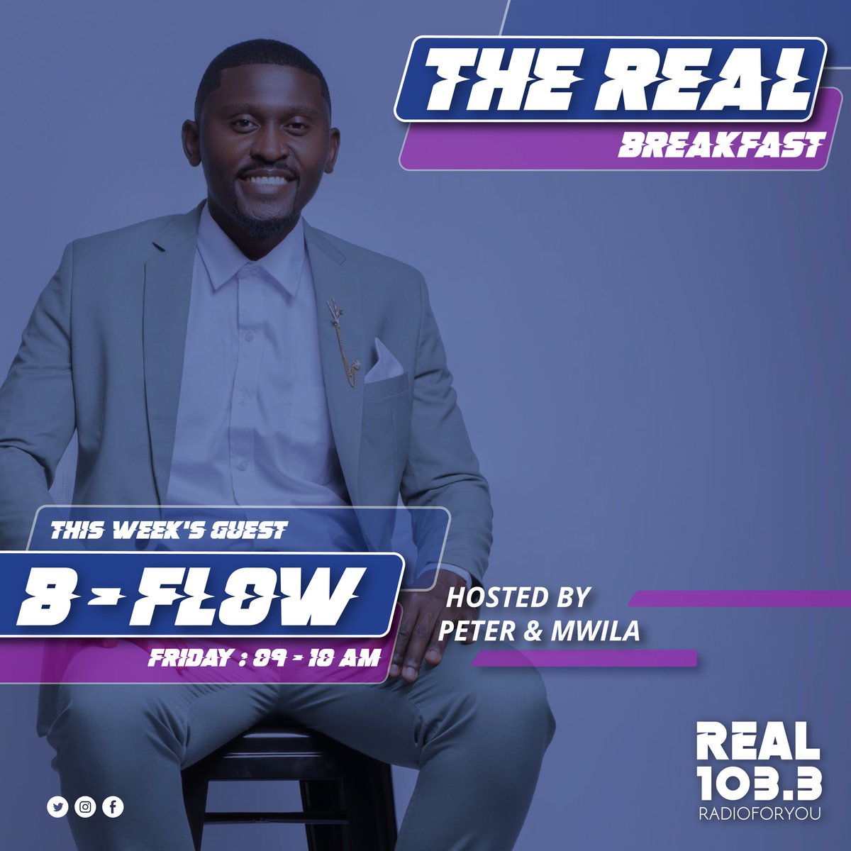 nata_nkos's tweet photo. Tomorrow on
#TheRealBreakfast whoop whoop π€π½π.
Tune in and and get the conversation going as we chat with @bflowmusic https://t.co/L5h3ENiuF6