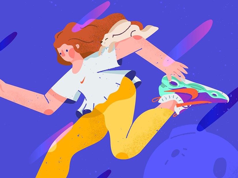 somewandraws's tweet photo. Running with cosmic friend here! Cannot resist drawing some @nike cosmic unity kicks as well. 👟
4th prompt for #milkymay2021
See https://t.co/CvHNYJrFgA for full version

#nikecosmicunity #nikeshoes #nike #vector #illustration #illustrationartists https://t.co/u04cDpgOhS