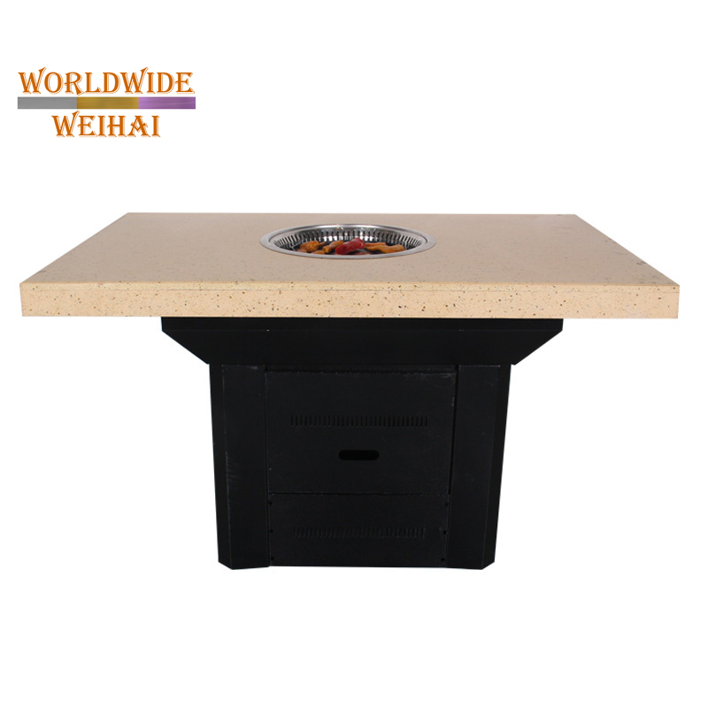 WeihaiHome's tweet image. Commercial BBQ grill tabletop square shape 
(suitable for square table box)
Material:wood
Standard size:1200mm*800mm
(can be customized)
Color:different colors
#bbqtable #BBQequipment #tablechair #RestauranteFurniture #WeihaiWorldwide