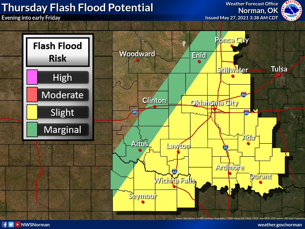 NWS Norman on Twitter "Stay weather aware today! Storms are expected