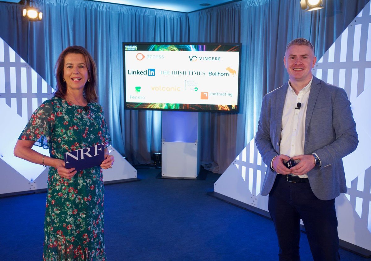 Ready to go live @NRFIreland #conf21 @Gerkingnrf <a href="/donalodonoghue_/">Donal O'Donoghue</a>