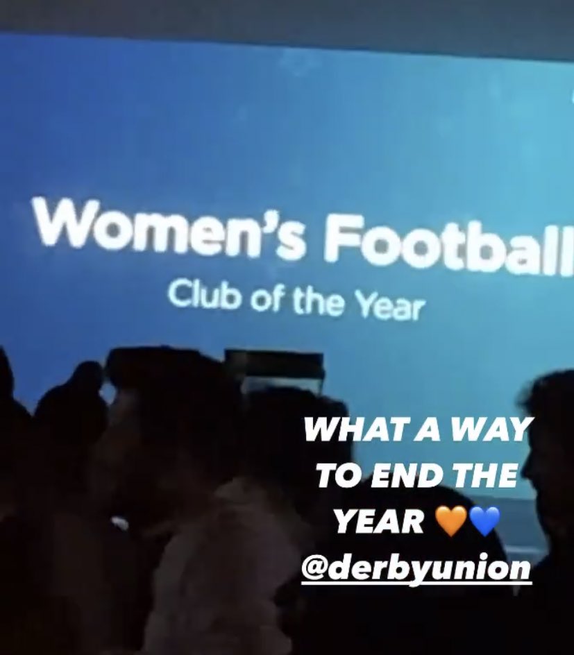 University of Derby WFC tweet media