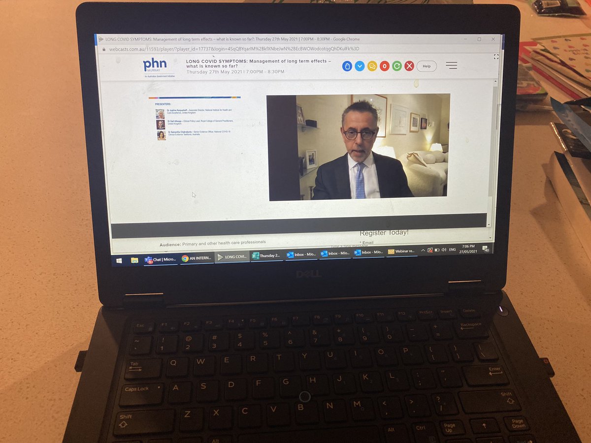 CEOMurrayPHN's tweet photo. Great to have @normanswan joining @MurrayPHN and a great panel discussing Long COVID Symptoms with 350+ health professionals. https://t.co/Zhq3a2r8sL