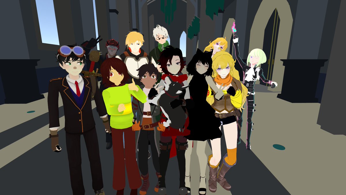 RWBY VR unofficial tweet account tweet media