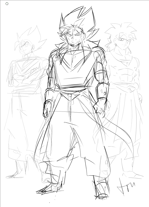 ThibaultDeboom's tweet photo. " Mes amis m'appellent Brogeto, mes ennemis appellent les renforts "✨
je me dis qu'une courte histoire basé sur la création de cette triple fusion serait sympa ( du coup un petit reboot ) 🤔
#DRAGONBALLSUPER2022 #Brogeto #DragonBallSuper #fanmanga #dbs https://t.co/wBrLjC3KOm