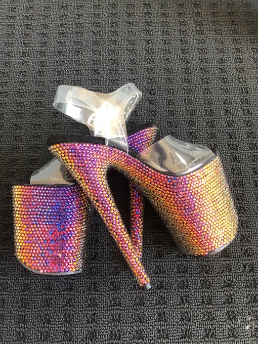 These babies cost a fortune to make in both Swarovski crystals and time, but they are worth it.  #swarovski<a href="/tag/swarovski"class="tags"><span>#swarovski</span></a><a href="/tag/poledance"class="tags"><span>#poledance</span></a><a href="/tag/pleasers"class="tags"><span>#pleasers</span></a>