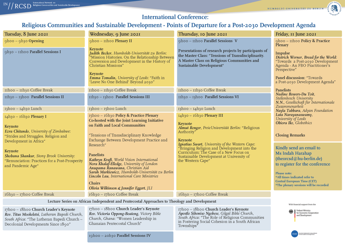 Religious Communities and Sustainable Development tweet media
