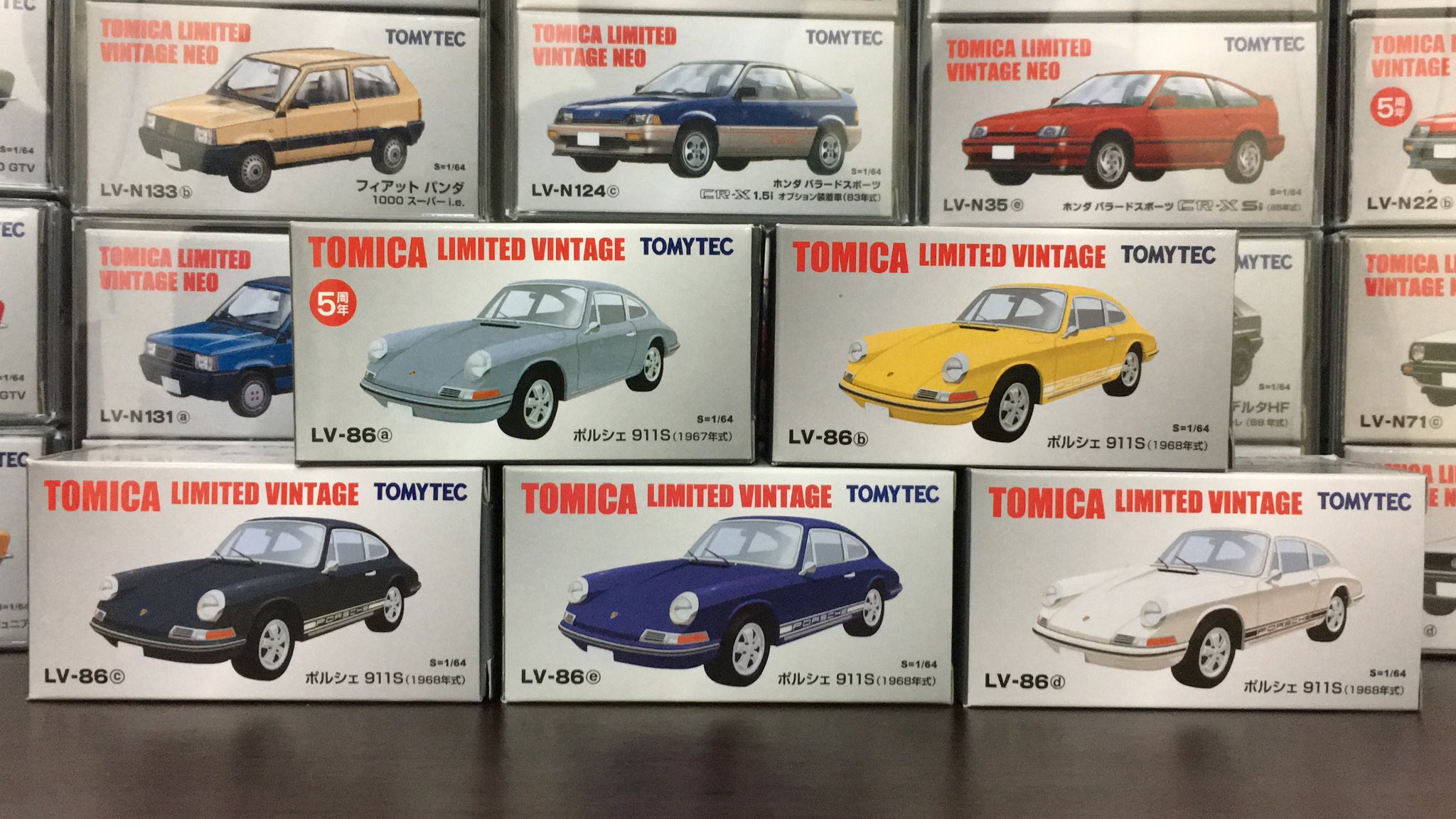 The new Tomica Limited Vintage from July with the amazing Porsche