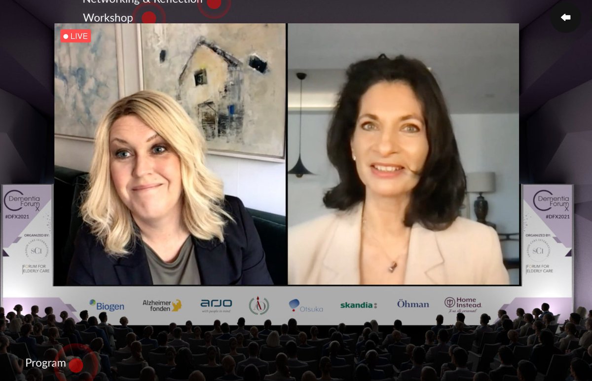 DementiaForumX's tweet image. #Swedish Minister for Health and Social Affairs, Lena Hallengren, says &quot;I hope that even more people working in the sector get the very important knowledge to make sure that we can meet  people living with dementia...with the right care and the right competence&quot; #DFX2021