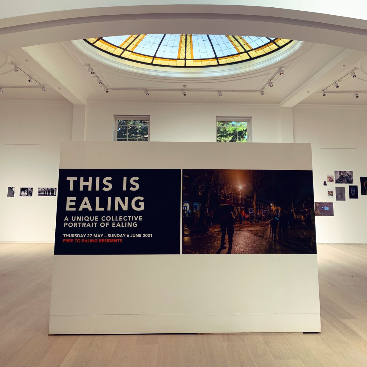 Pitzhanger's tweet photo. #ThisisEaing A unique collective portrait of Ealing. 📸

Open TODAY until 6 June.
#Free to #Ealing residents 

Explore an insight into the experiences of our local West London community during the pandemic. https://t.co/SblAh1pgOe