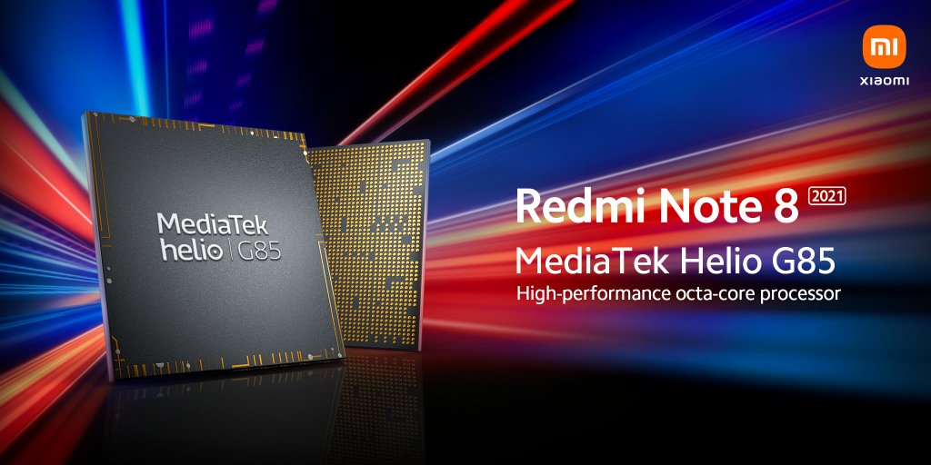 _Liu_Yi_'s tweet photo. "Helio" from the #RedmiNote8 2021!
Powered by the octa-core @MediaTek Helio G85 processor, #ThePerformanceAllStar provides you with superior performance AND a super smooth experience. https://t.co/WSefyqMK5p