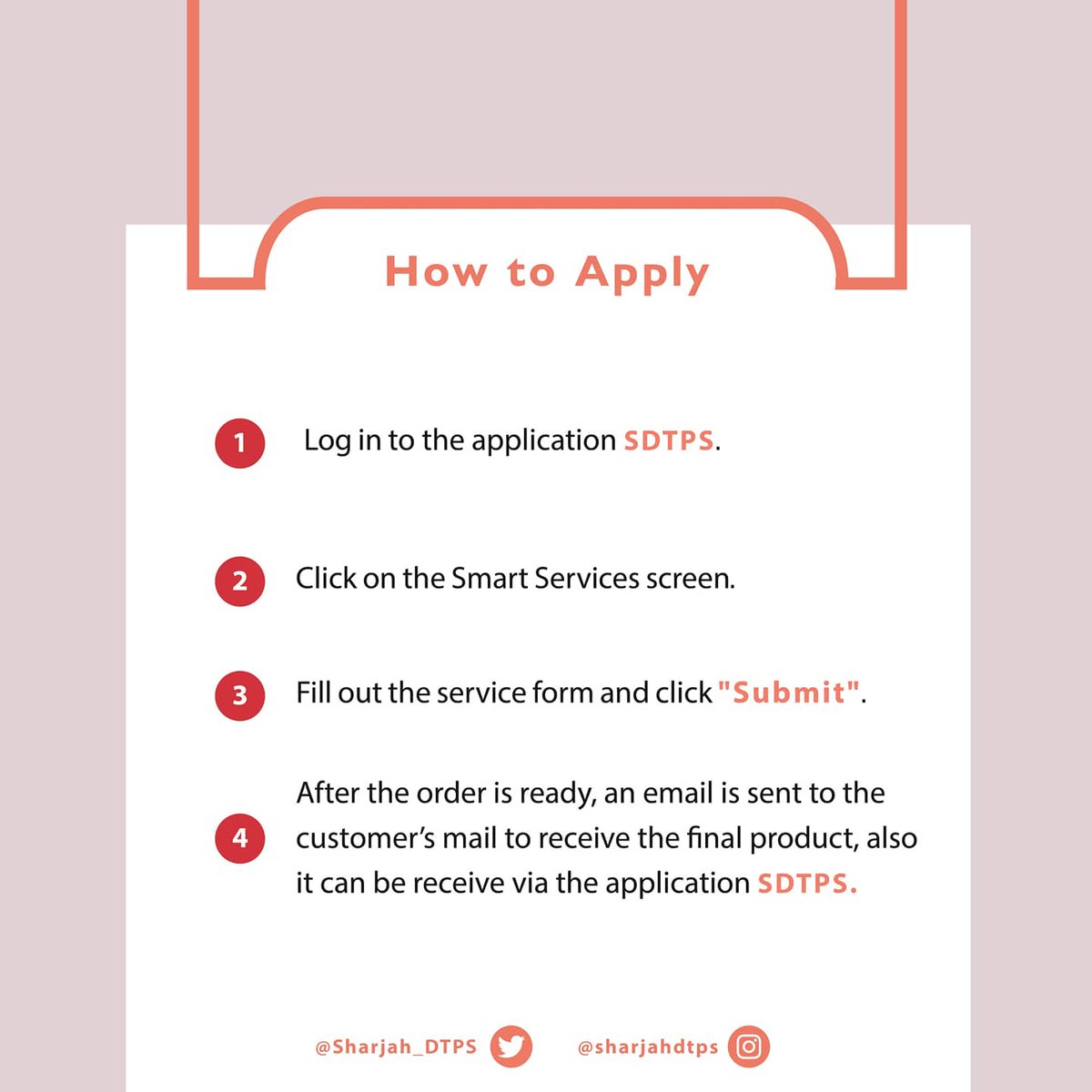 #electronic_services

Real estate numbering
... 
#دائرة_التخطيط_والمساحة
#تخطيط_حضري_مبتكر_لبيئة_عمرانية_مستدامة 
 #الإمارات #الشارقة #أبوظبي #دبي #رأس_الخيمة #الفجيرة #عجمان #أم_القيوين #خورفكان #كلباء #الذيد #دبا_الحصن #الحمرية #البطائح #أخبار #تخطيط