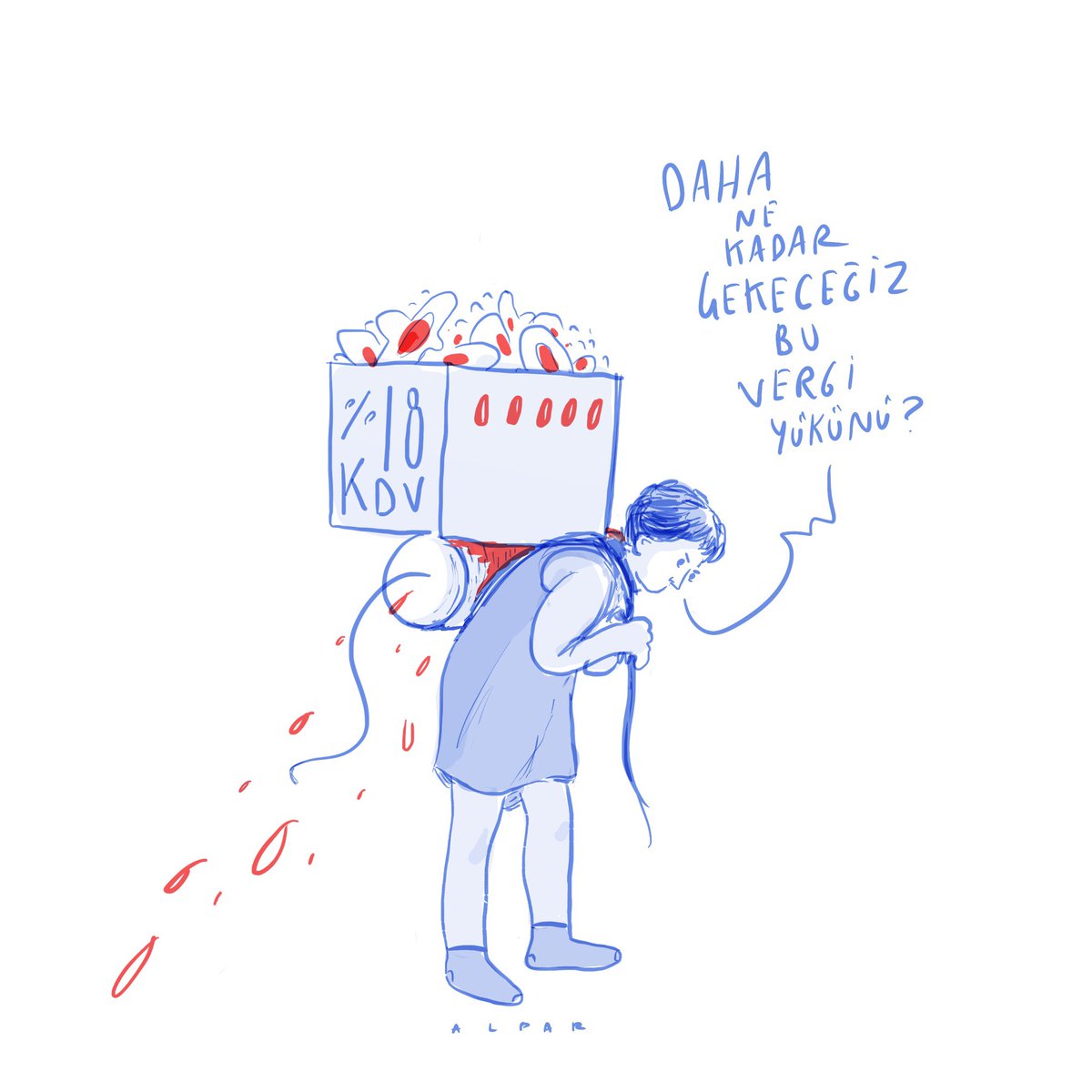 Regl ürünleri lüks değil, temel ihtiyaç!
İngiltere okullarda hijyenik ped dağıtıyor, İskoçya'da bu ürünler ücretsiz. Türkiye'de ise cinsel gücü artıran ilaçlardan %8, regl ürünlerinden %18 vergi alınıyor❗️
Adet dönemi yoksulluğunu birlikte bitirebiliriz!
#KonumuzAdet
✏️<a href="/aslialpar/">aslıalpar</a>